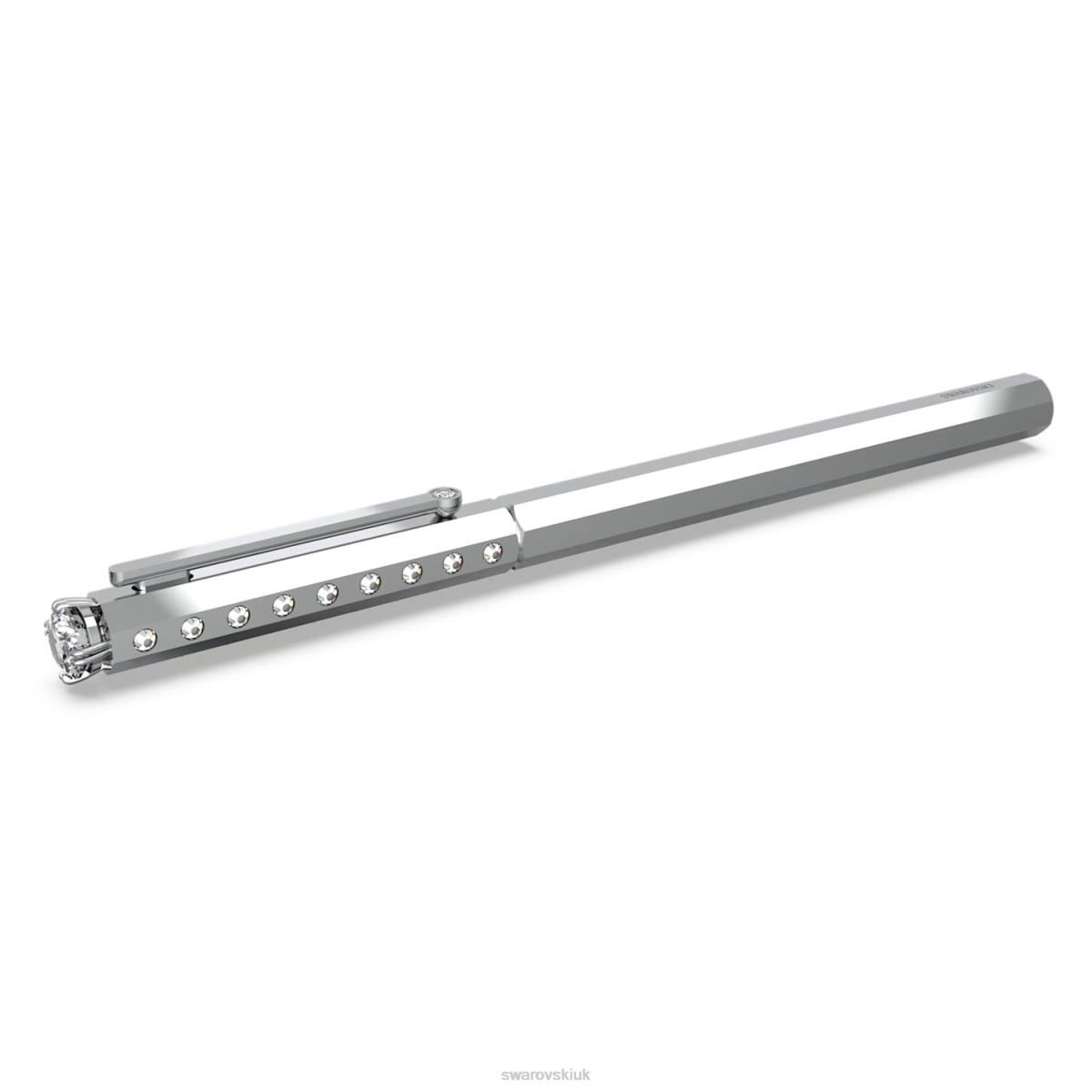 Accessories Swarovski Ballpoint pen Classic, Silver tone, Chrome plated 48JX1303
