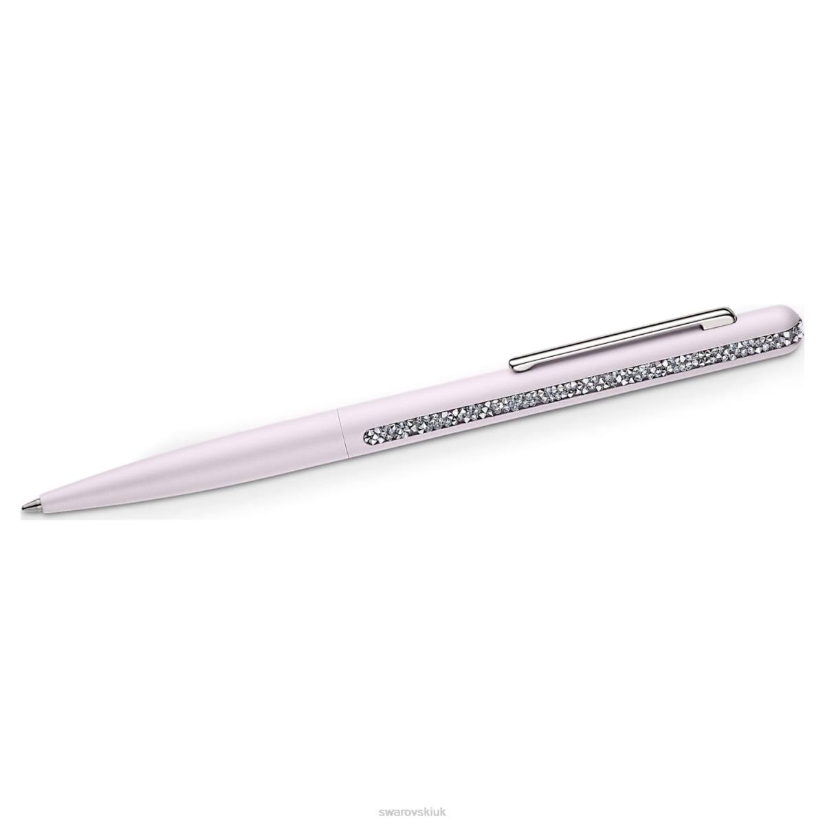 Accessories Swarovski Crystal Shimmer ballpoint pen Pink, Pink lacquered, Chrome plated 48JX1265