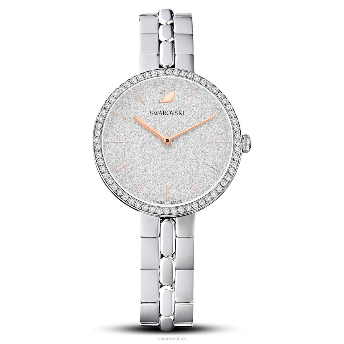 Accessories Swarovski Cosmopolitan watch Swiss Made, Metal bracelet, Silver tone, Stainless steel 48JX1229