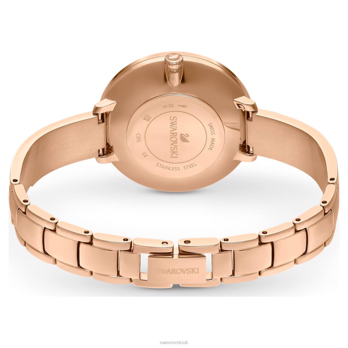 Accessories Swarovski Crystalline Delight watch Swiss Made, Metal bracelet, Pink, Rose gold-tone finish 48JX1189