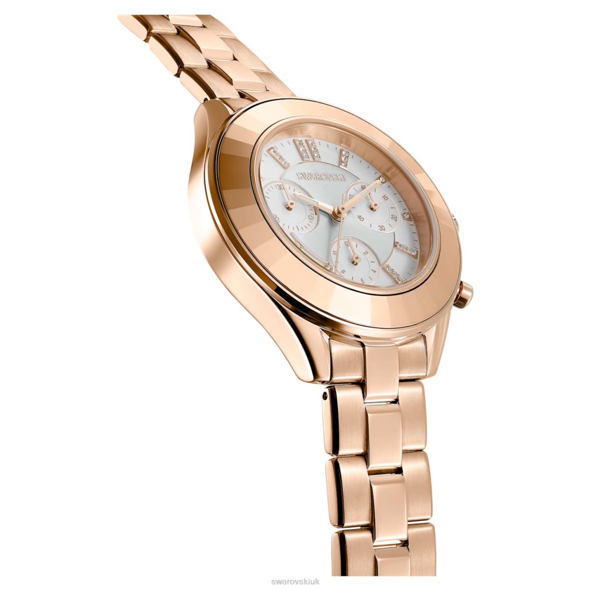 Accessories Swarovski Octea Lux Sport watch Swiss Made, Metal bracelet, Rose gold tone, Rose gold-tone finish 48JX1190