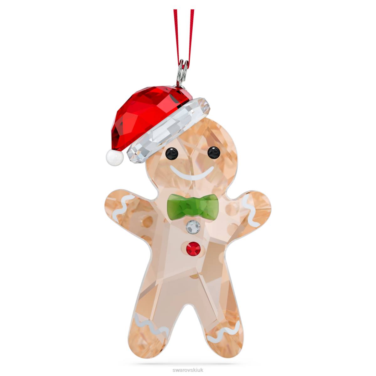 Decorations Swarovski Holiday Cheers Gingerbread Man Ornament Collection 48JX1814