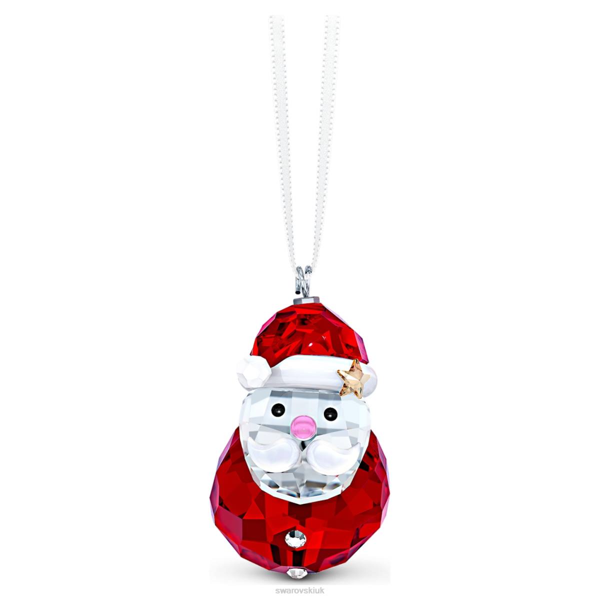 Decorations Swarovski Rocking Santa Claus Ornament Collection 48JX1832