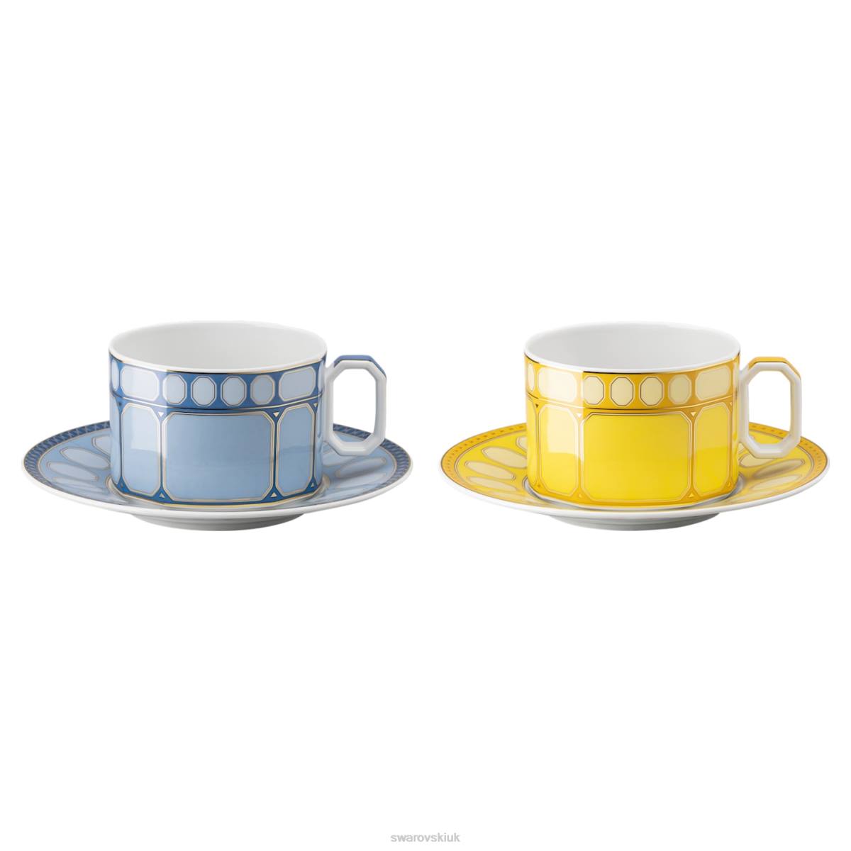 Decorations Swarovski Signum teacup set Porcelain, Multicolored 48JX1746