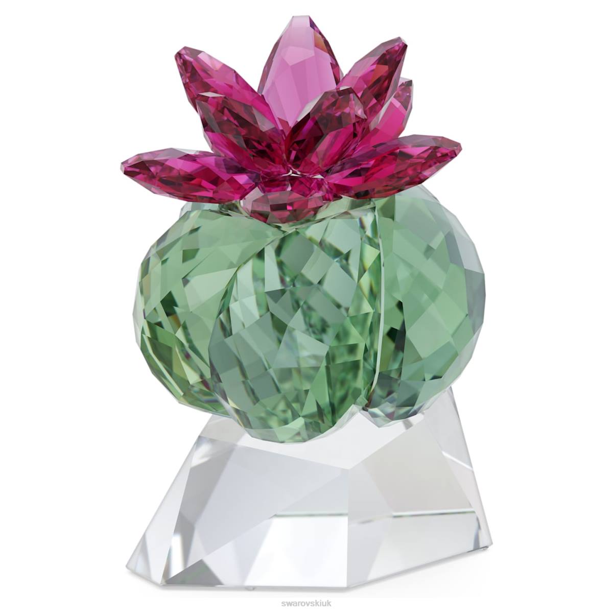 Decorations Swarovski Crystal Flowers Bordeaux Cactus Collection 48JX1622