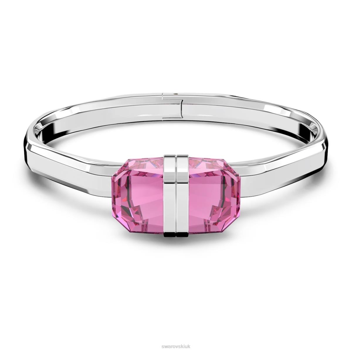 Jewelry Swarovski Lucent bangle Magnetic closure, Pink, Stainless steel 48JX618