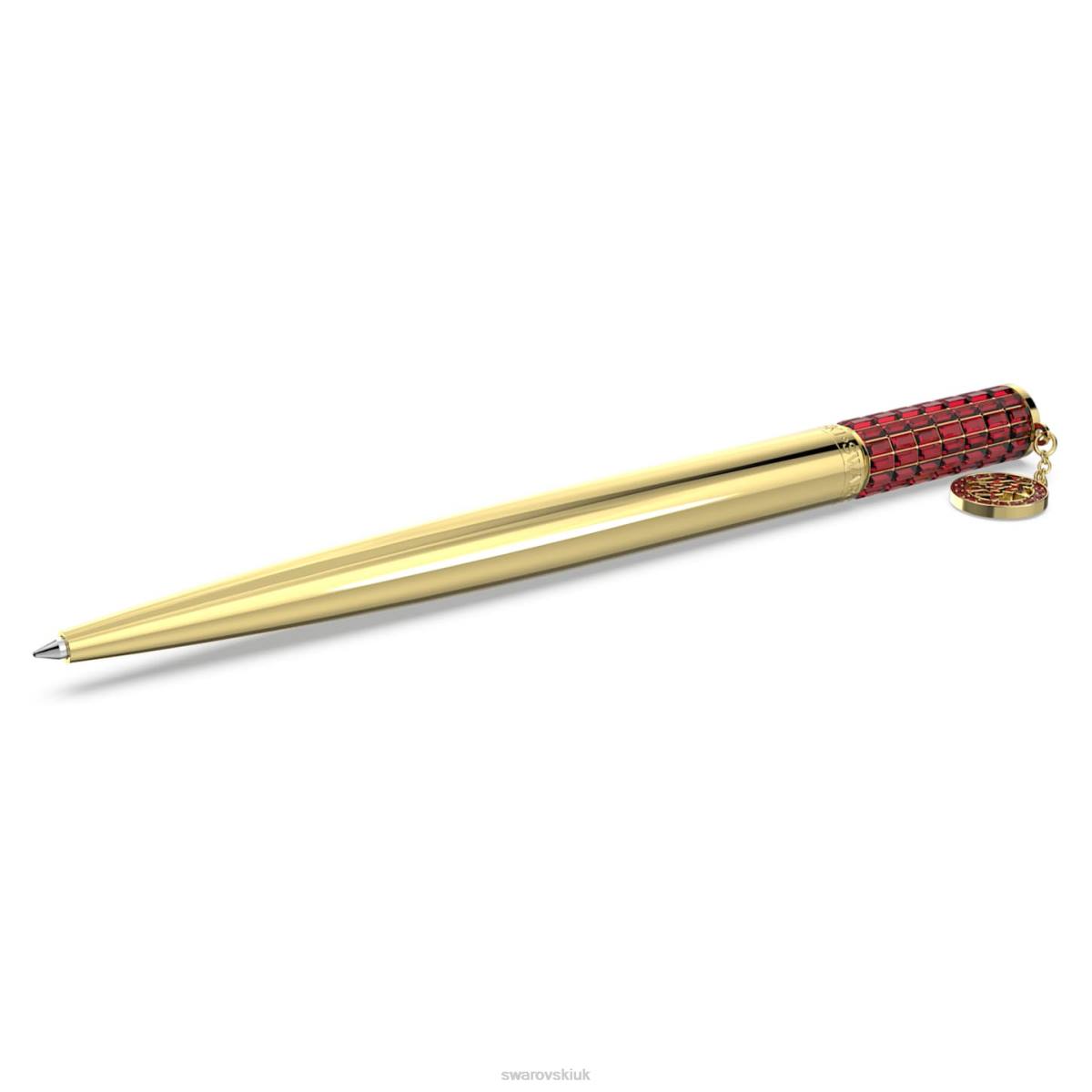 Accessories Swarovski Alea ballpoint pen Red, Gold-tone plated 48JX1300